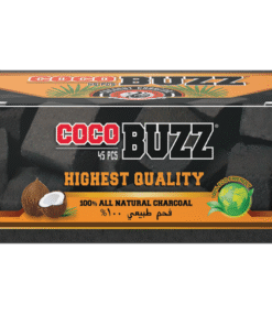 Cocobuzz Flat Coconut Charcoal 45pcs