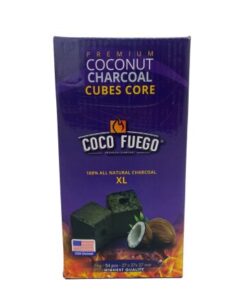 Coco Fuego Coconut Charcoal - XL Cubes (Purple)